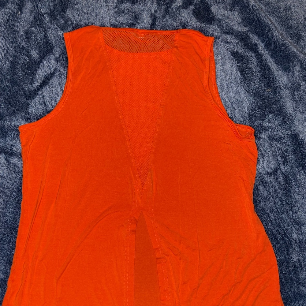 Orange Tank Top